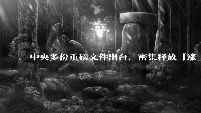中央多份重磅文件出台，密集释放「涨工资」「提高居民收入」的信号，这背后有何深意？