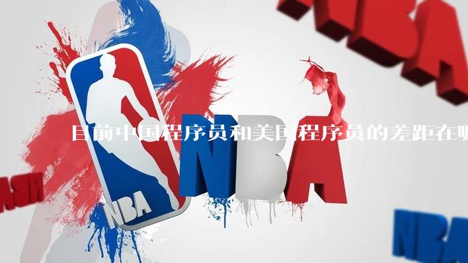 目前中国程序员和美国程序员的差距在哪里？